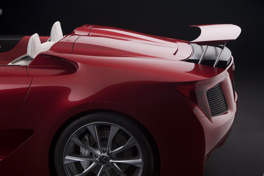  Lexus LF-A Roadster Concept 2008 года  (фото 11 из 101)